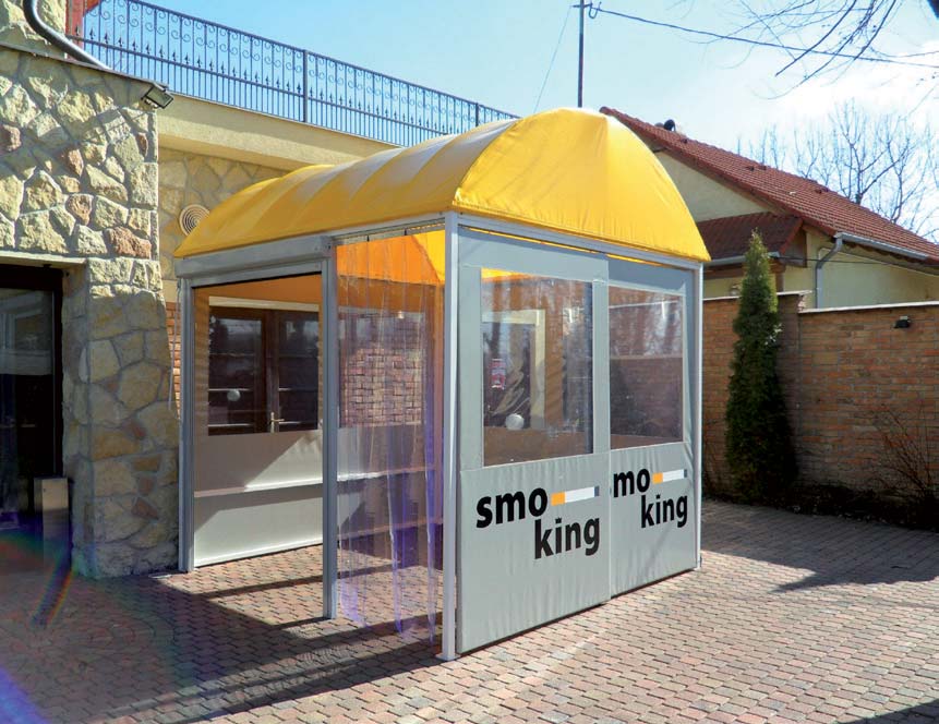 Smo-king dohányzó kabin
